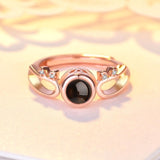 "I love you" Projection Ring
