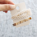 Geometric Gold Hairpin