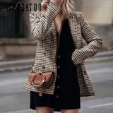 Plaid Blazer