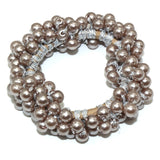 Elegant Pearl Hair Ties