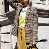 Plaid Blazer